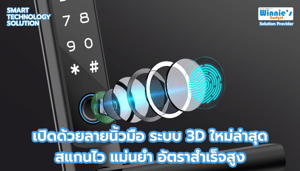  กลอนประตูสมาร์ทดิจิตอลล็อค SebO Jidoor S7 Max